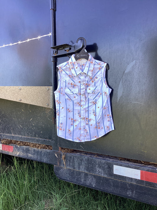 ELY wildflower pin stripe