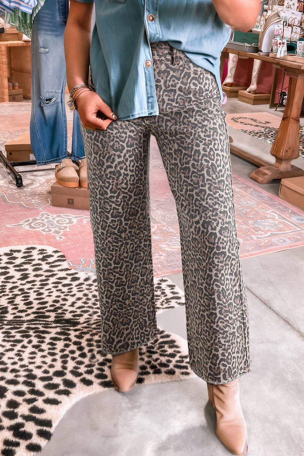 Leopard pants
