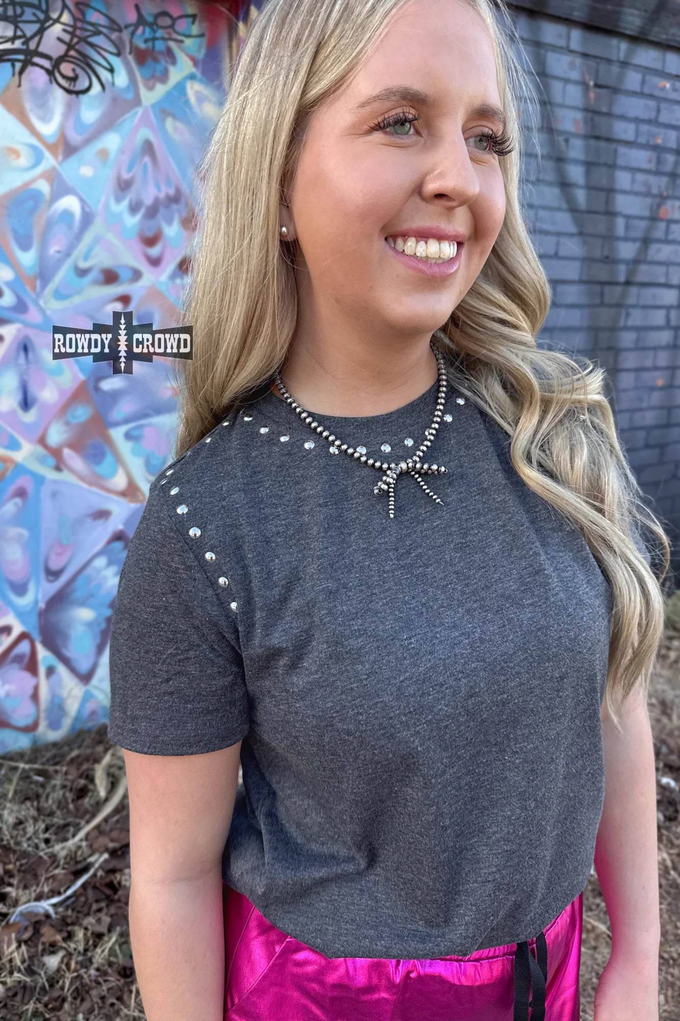 Starry stud tee