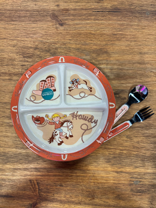 Divided suction plate