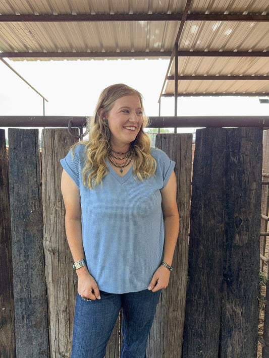 thermal two tone top