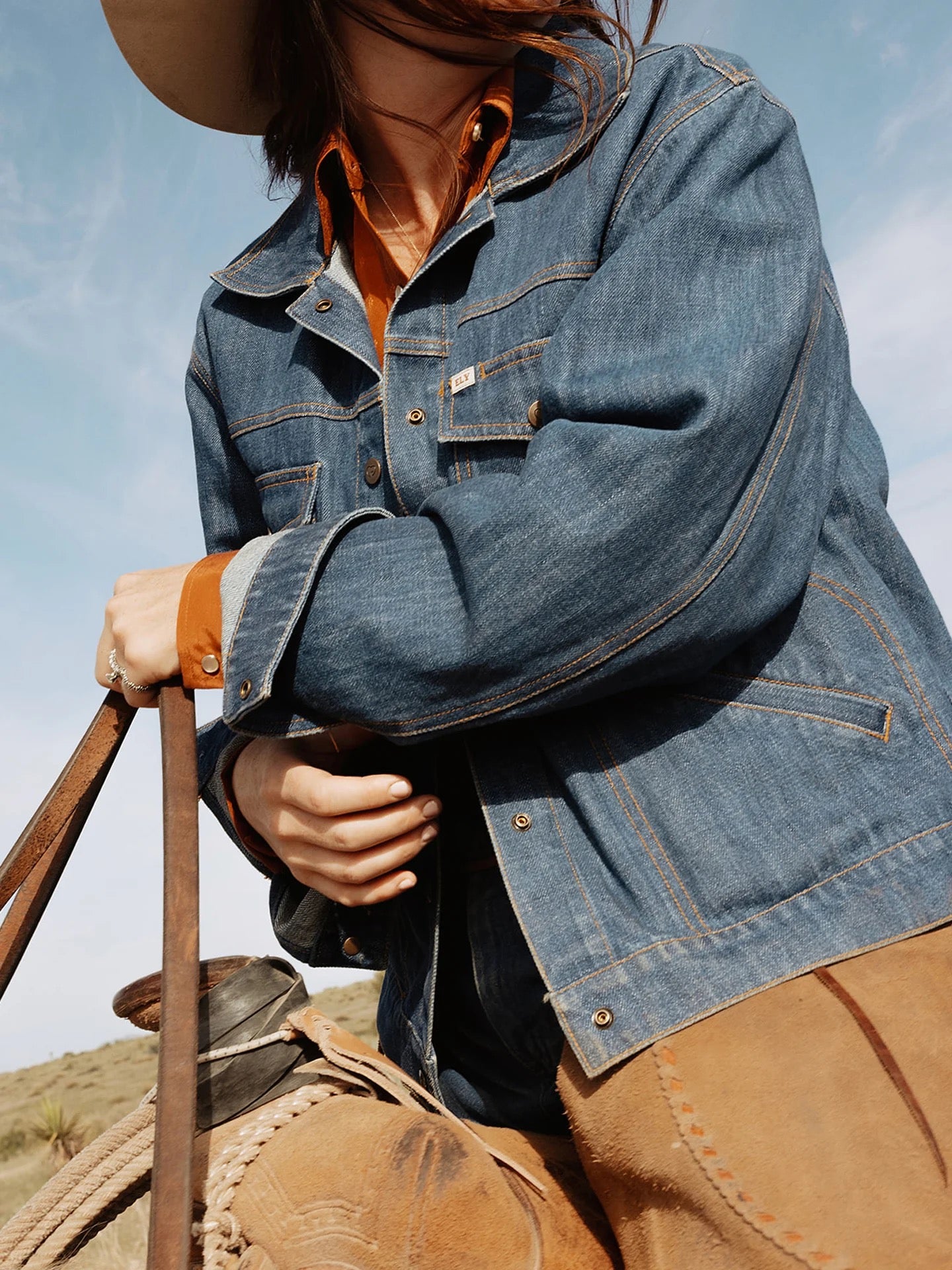 ELY women’s denim jacket
