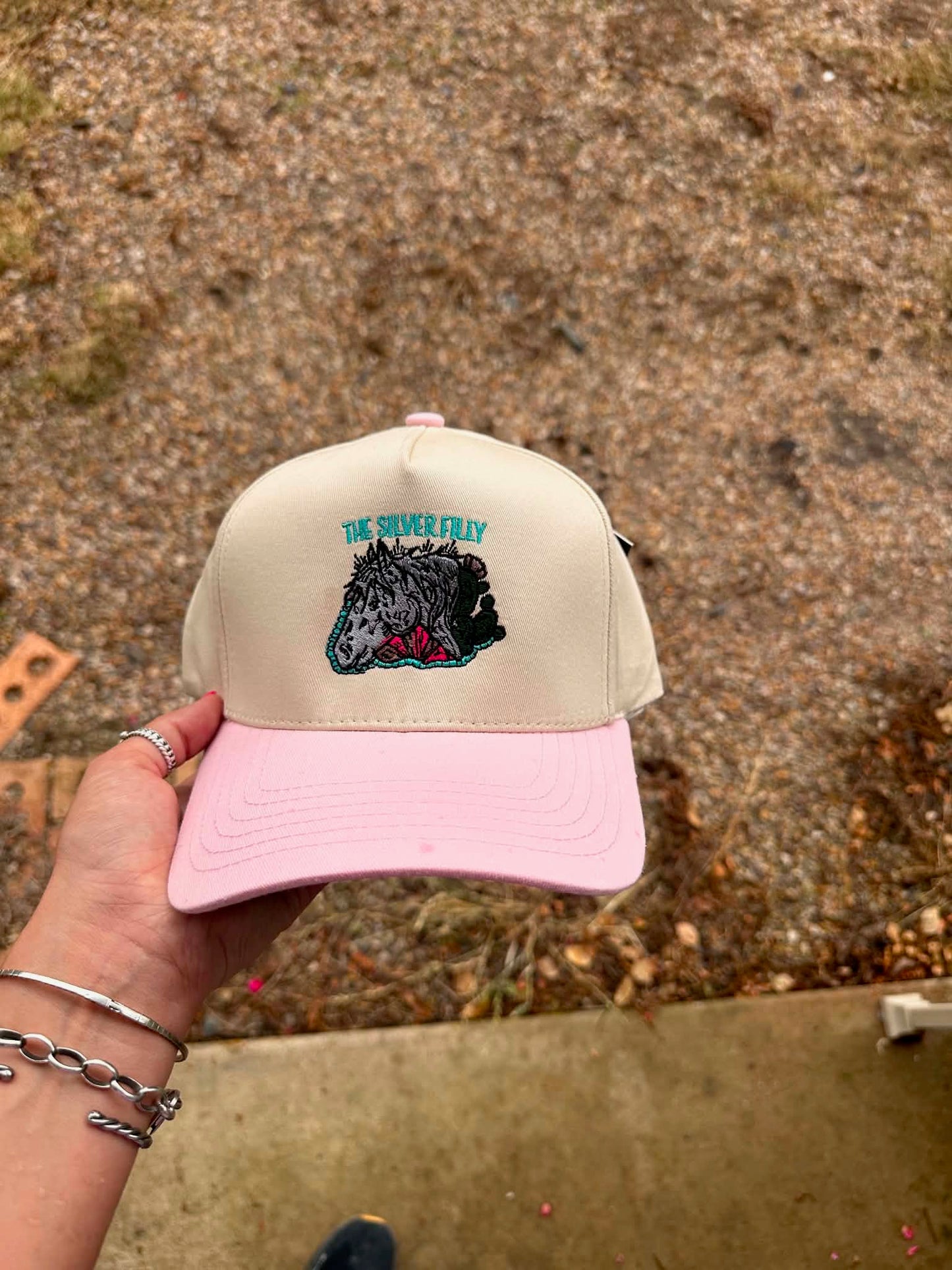 The Silver Filly cap