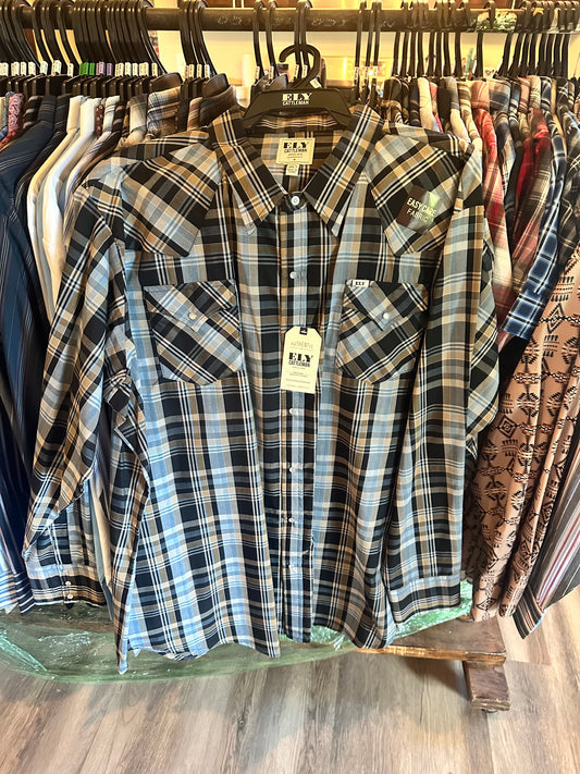 ELY 3X tall plaid