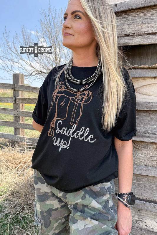 saddle up tee