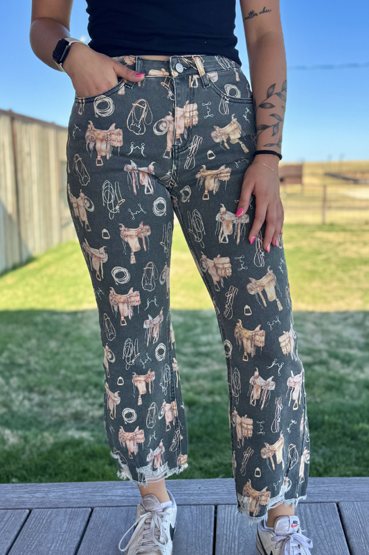 Saddle room jeans