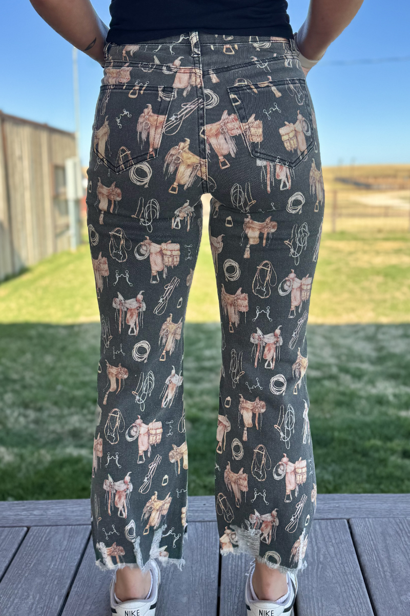Saddle room jeans
