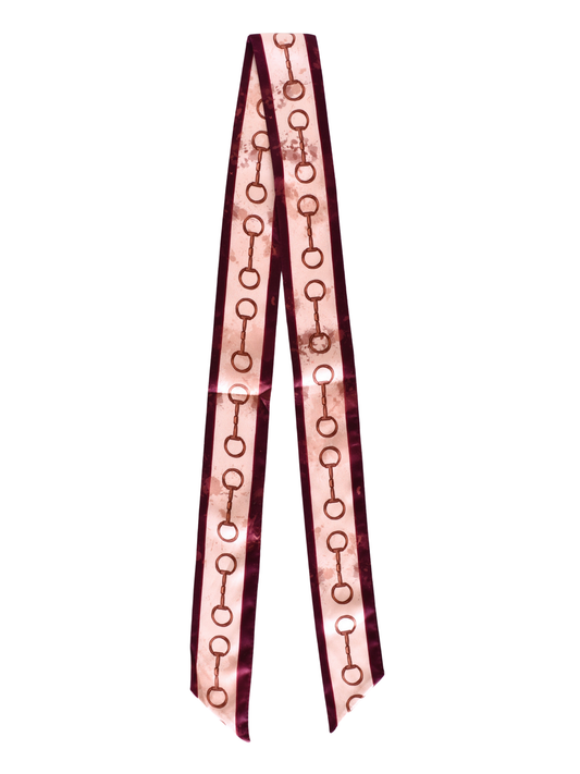 Show Day Dee Ring Snaffle Bit Western Twilly Scarf
