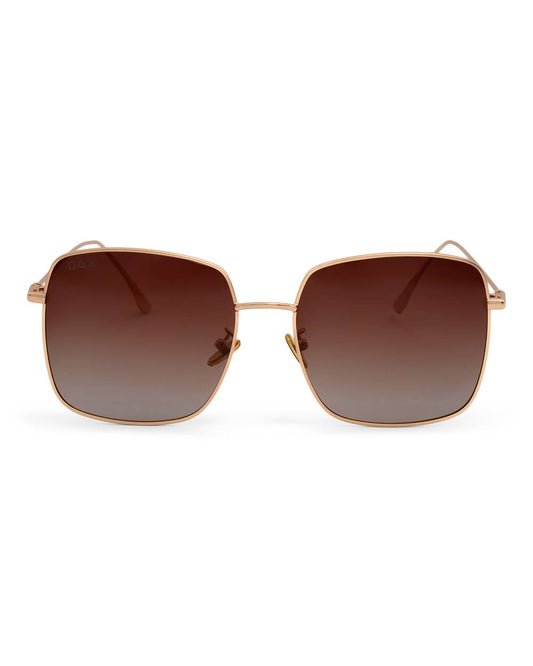 Saint - Women's Polarized Oversized Square Sunglasses