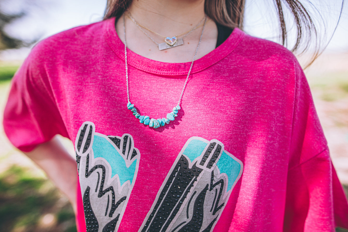 TURQUOISE STONE NECKLACE